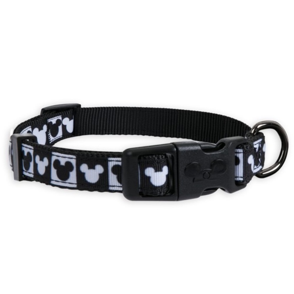 🐶 Disney Parks Disney Tails Checkered Mickey Figural Ears Adjustable Collar